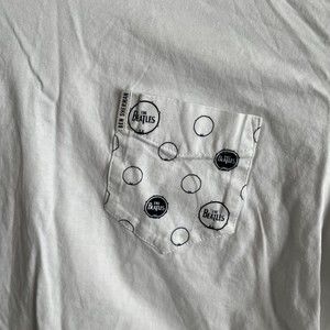 The Beatles Logo Shirt by Ben Sherman Medium / Large White T-Shirt